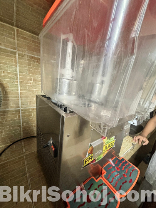 Two Tank Juice Dispenser